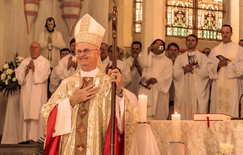 Dom Aloísio: toma posse como Bispo de Santa Cruz do Sul