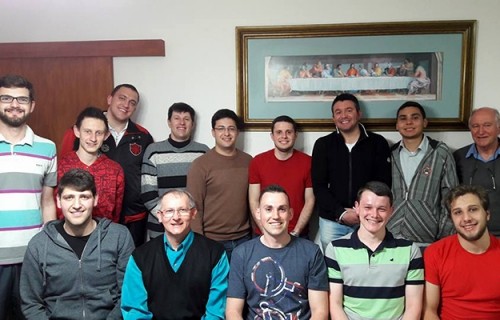 Seminaristas da Diocese confraternizam com seminaristas da Diocese de Caxias do Sul