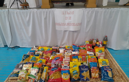 Corpus Christi Solidário arrecada mais de 4 toneladas de alimentos