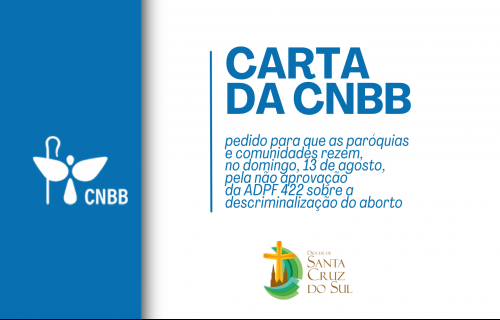 Comissão para a Vida e a Família da CNBB pede à Igreja no Brasil uma prece em favor da vida: não à ADPF 442