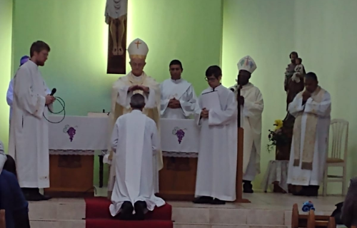 Paulo Ricardo da Silva é ordenado Diácono